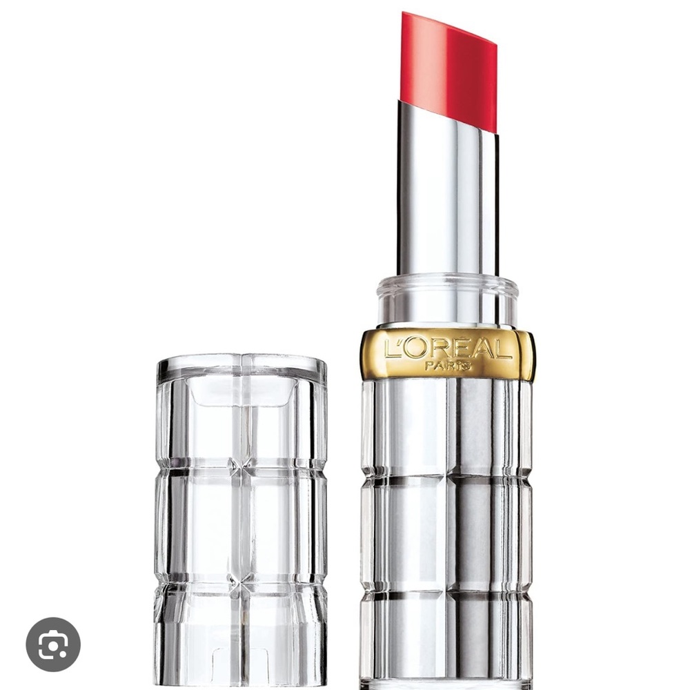 🍭💋Enamel Red L’Oréal Riche Shine Lipstick - Picture 6 of 7